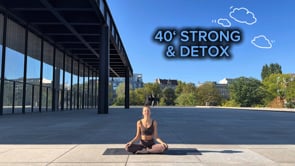 40' Detox & Strong flow