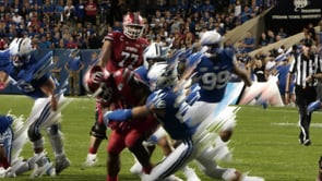 Zack Moss for the University of Utah