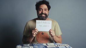 Fábio Pereira se apresentando