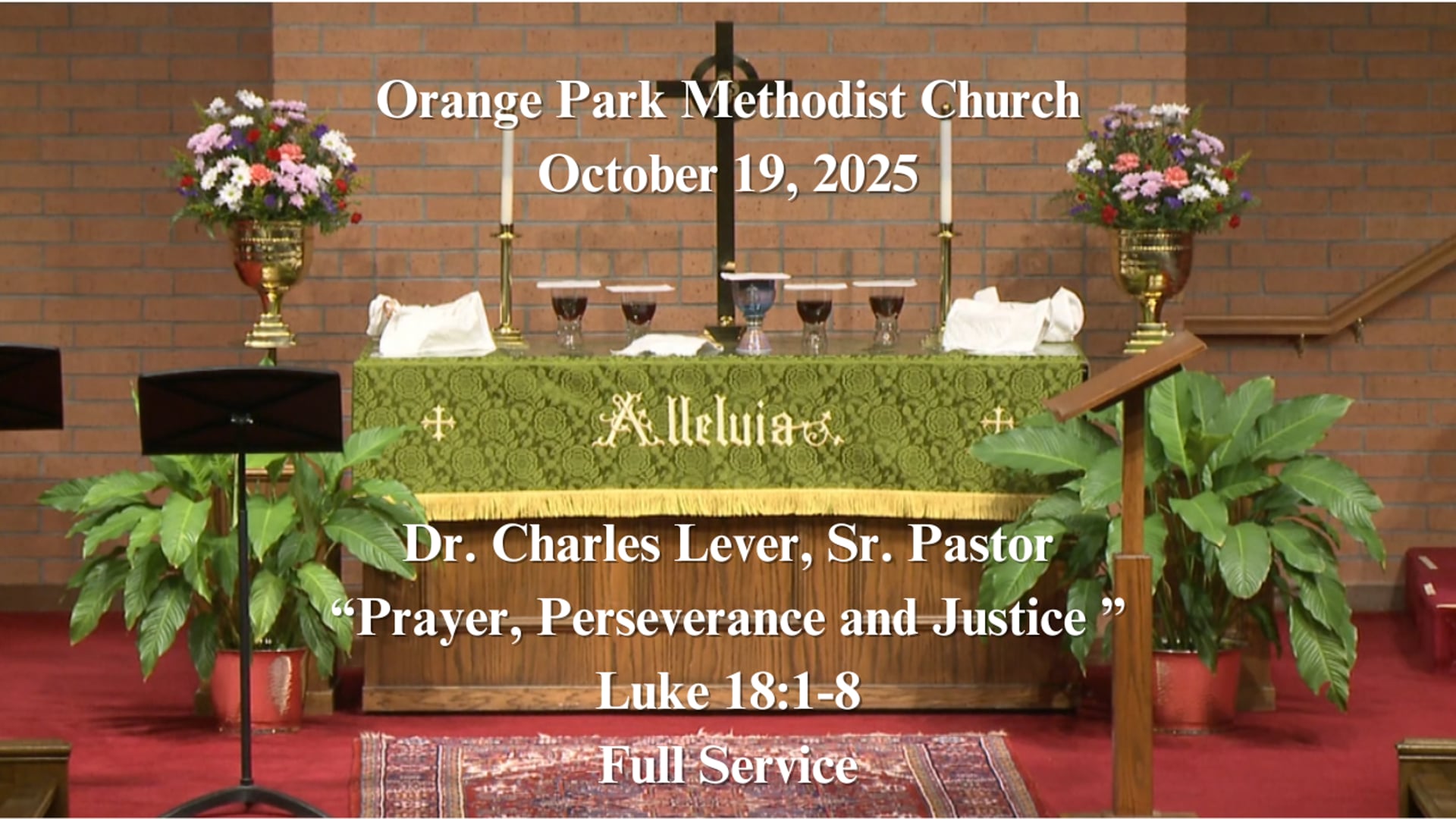 October 19, 2025 Full Service