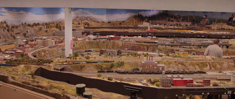 the Pasadena model railroad museum