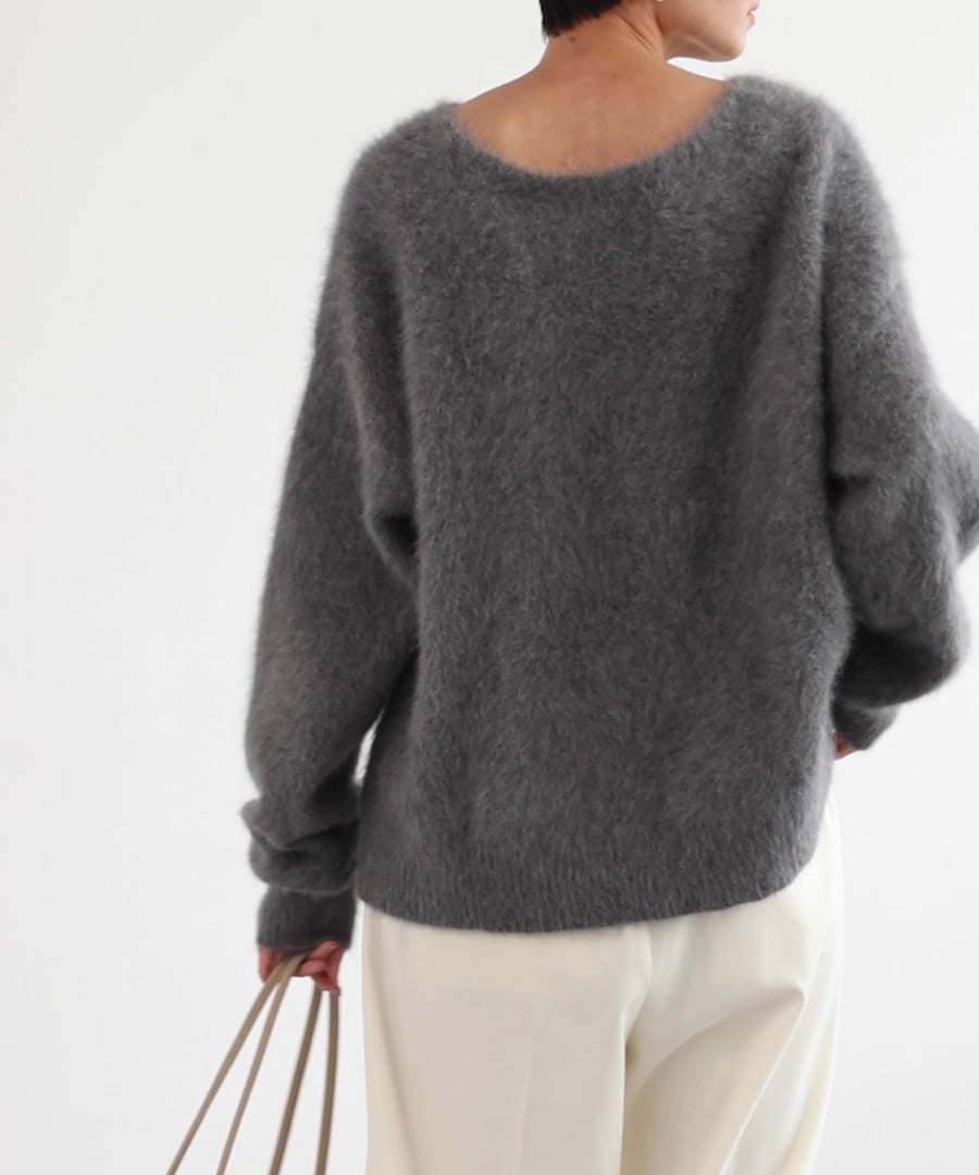 バンヤードストーム　FOXカシミヤベスト グレー バンヤードストーム FOXカシミヤベスト グレー BARNYARDSTORM（バン