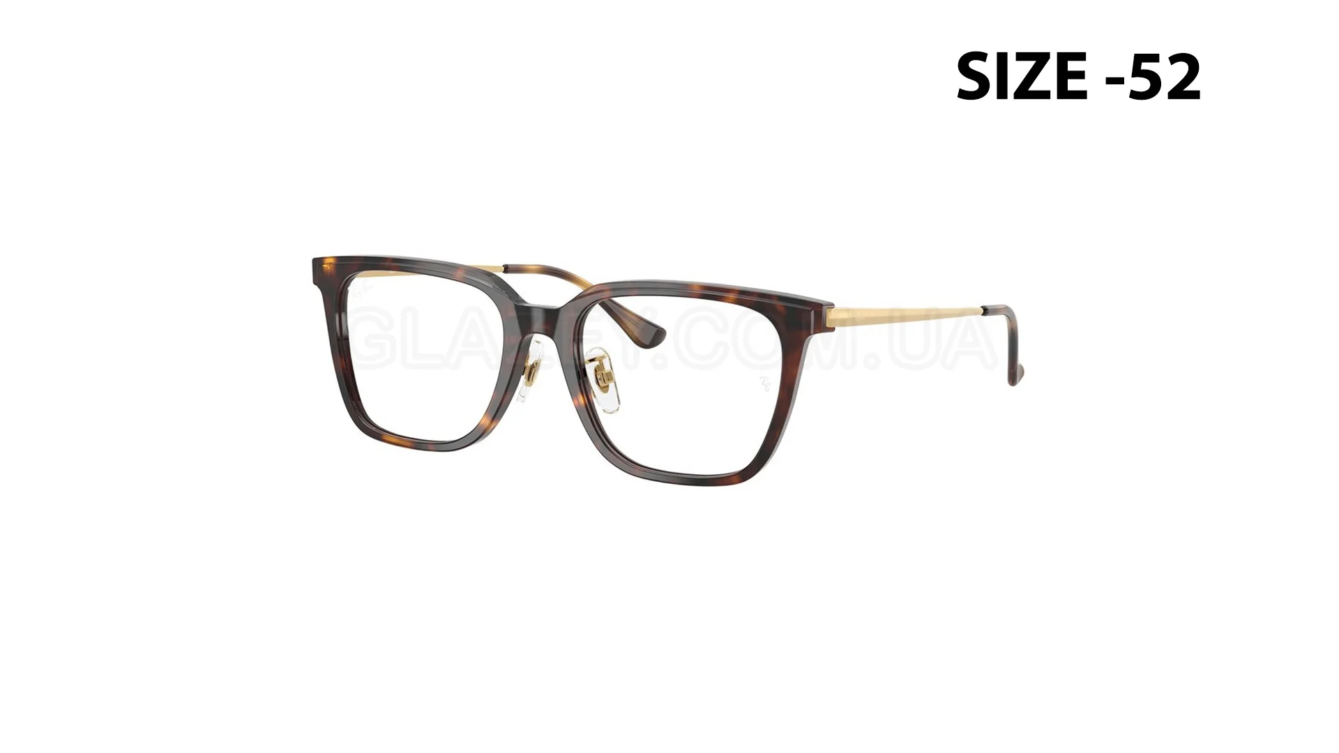 Ray-Ban RX 5442D 2012 - Оправа коричнево-золотого цвета
