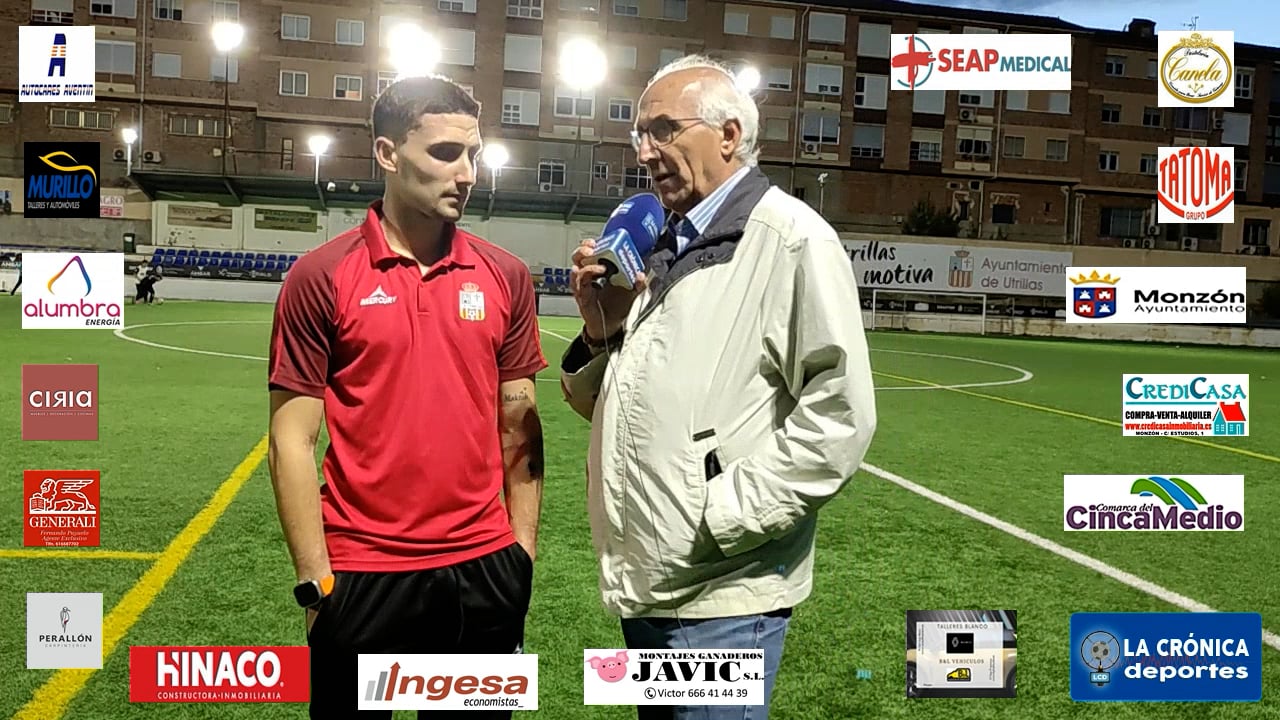 ETHAN  LAINEZ  (Jugador Utrillas) CD Utrillas 1-2 At.Monzón Alumbra / J 7 / 3ª RFEF