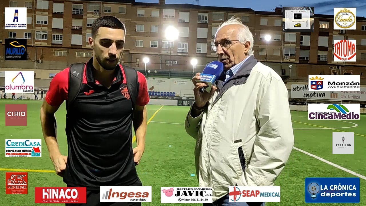 MOHA  REKROUK (Jugador Monzón) CD Utrillas 1-2 At.Monzón Alumbra / J 7 / 3ª RFEF