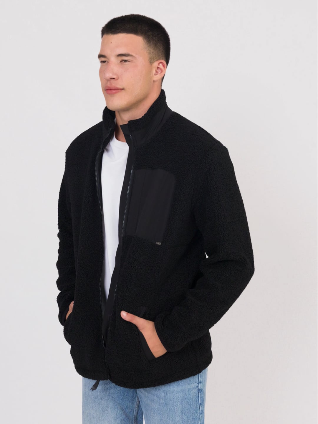 ג’קט מחמם בשילוב ניילון