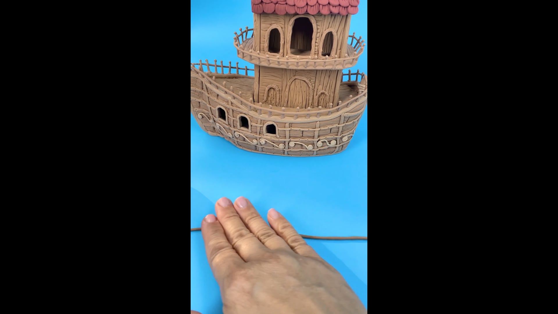 Чудо Корабль. Лепим Корабль (часть 2)