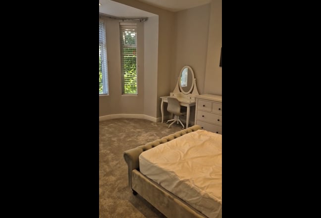 Gorgeous modern double bedroom in spacious house Main Photo