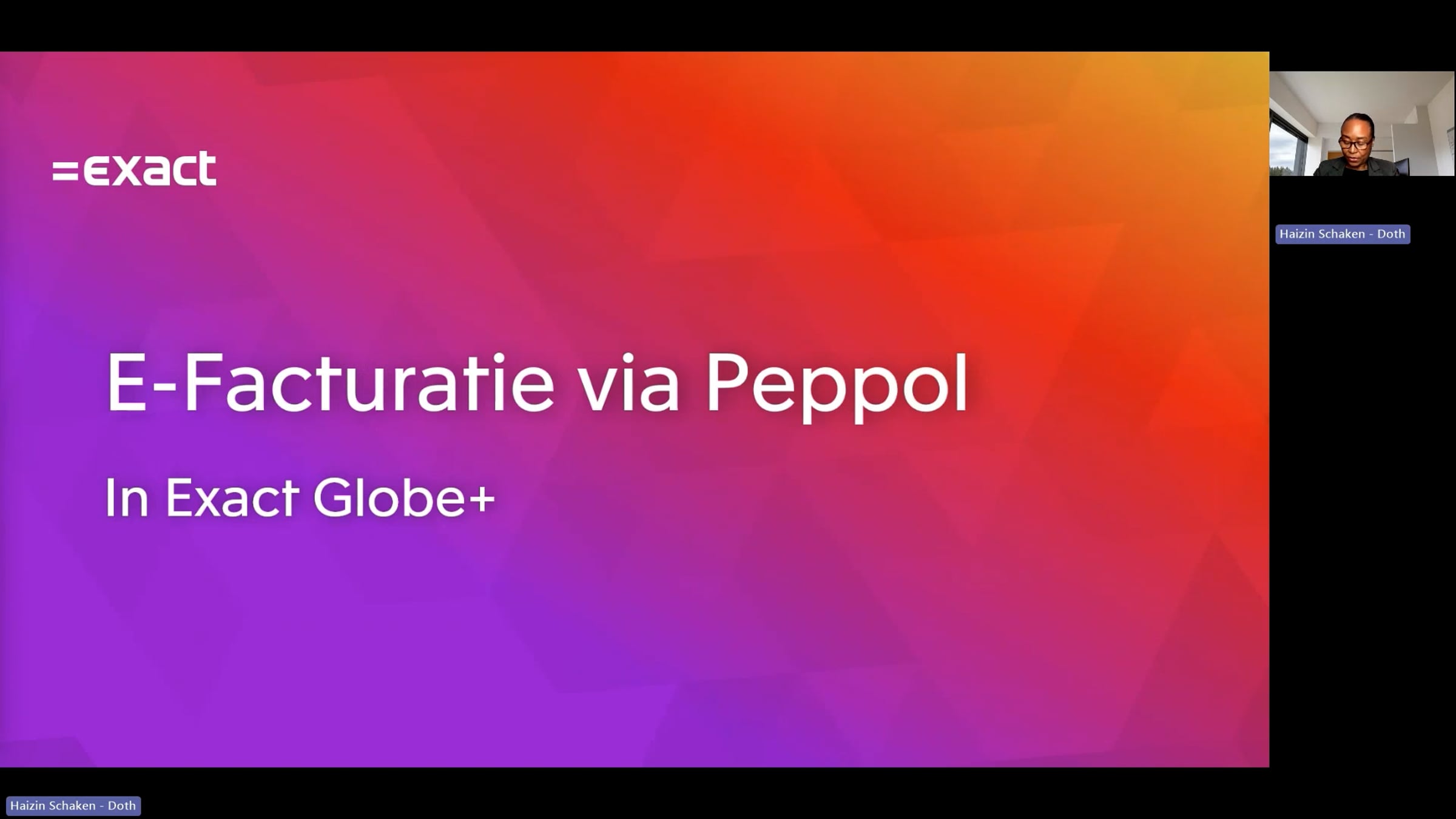 E-facturatie via Peppol in Exact Globe+ - Nieuwe Peppol registratie ...