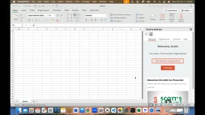 adding a QuickBooks delegate for Scott's add-in