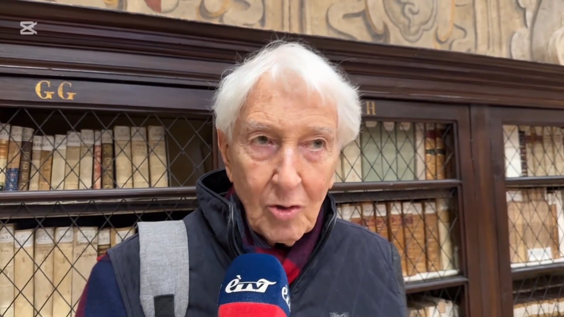 Corrado Augias riceve il premio Jacques le Goff