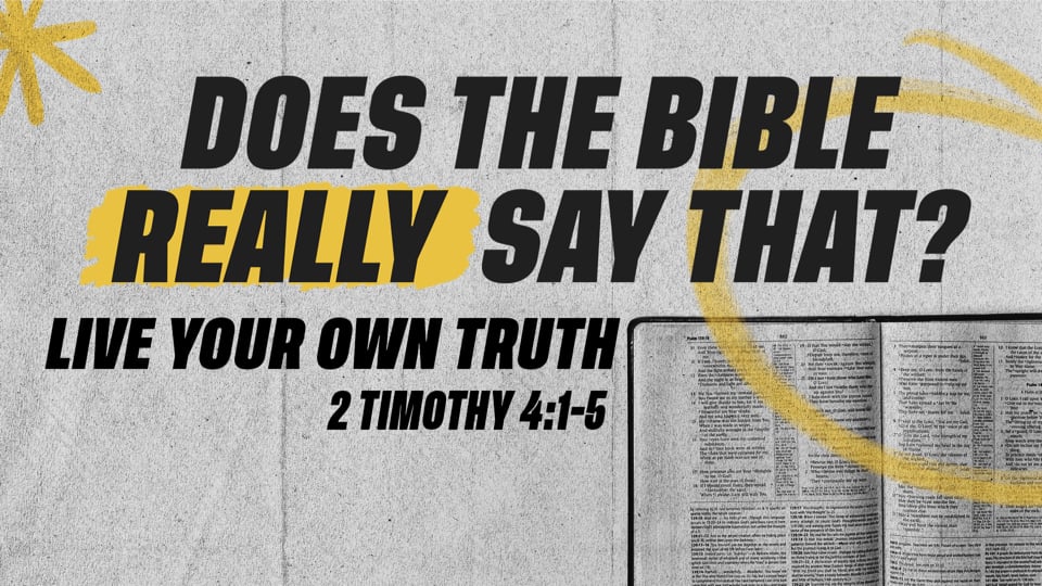 10.19.25-Live Your Own Truth