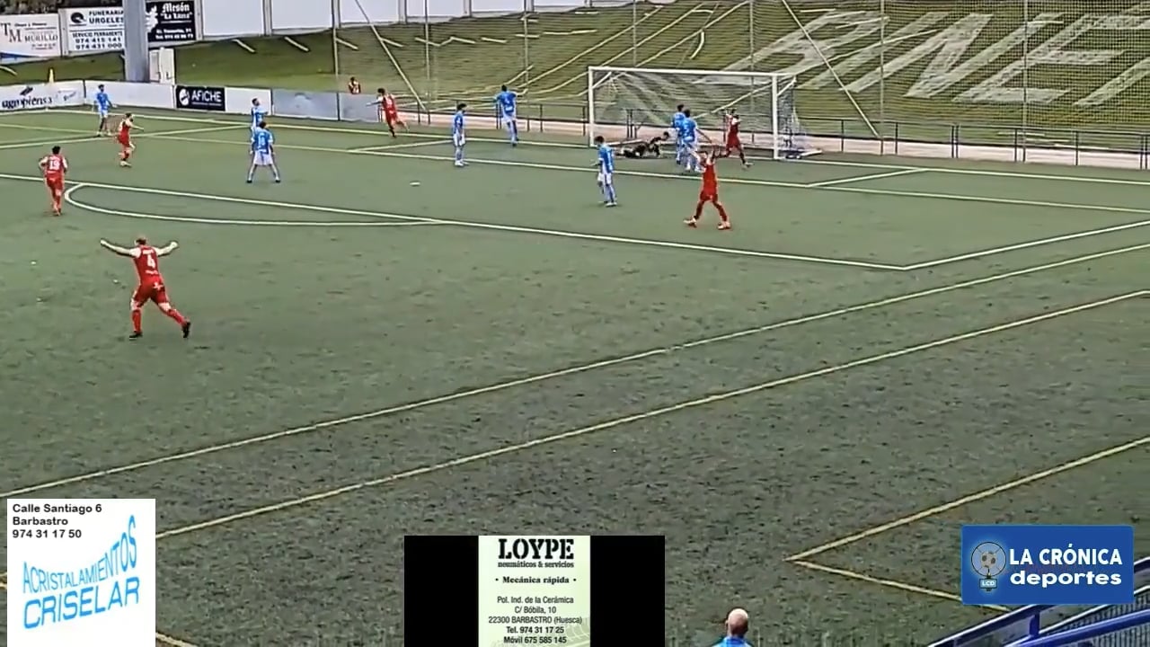 (RESUMEN Y GOLES) CD Binéfar 0-1 CD Caspe / Jor. 7 / Tercera Rfef