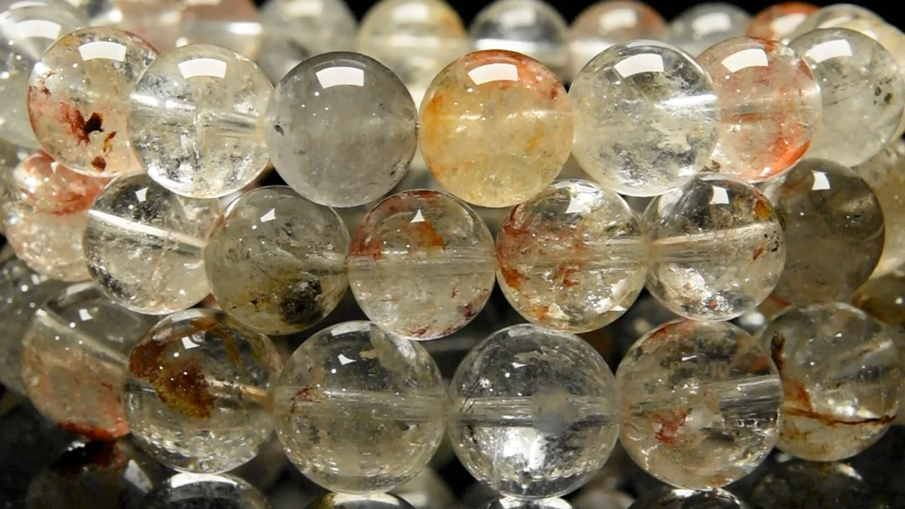 霊峰ヒマラヤ産 エレスチャルクォーツ(ヒマラヤ水晶) 12.5mm