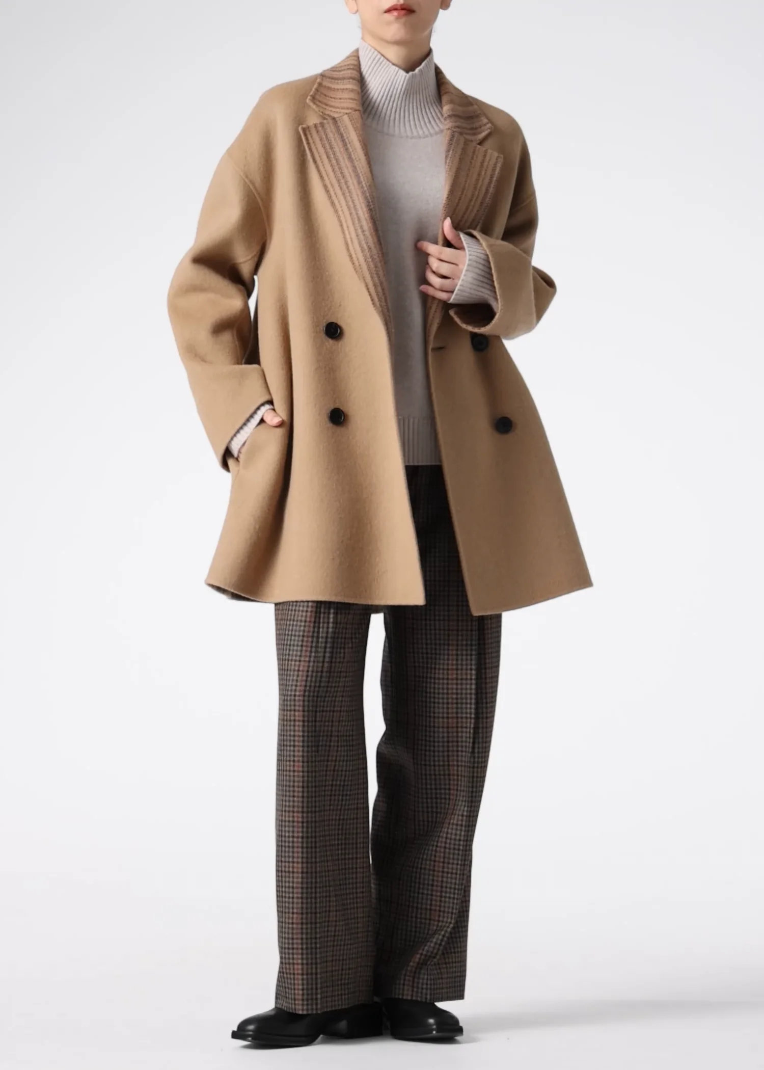 極美品✨　ポールスミス　トレンチコート　ウール　ライナー　マルチストライプ 極美品✨ ポールスミス トレンチコート ウール ライナー マルチ