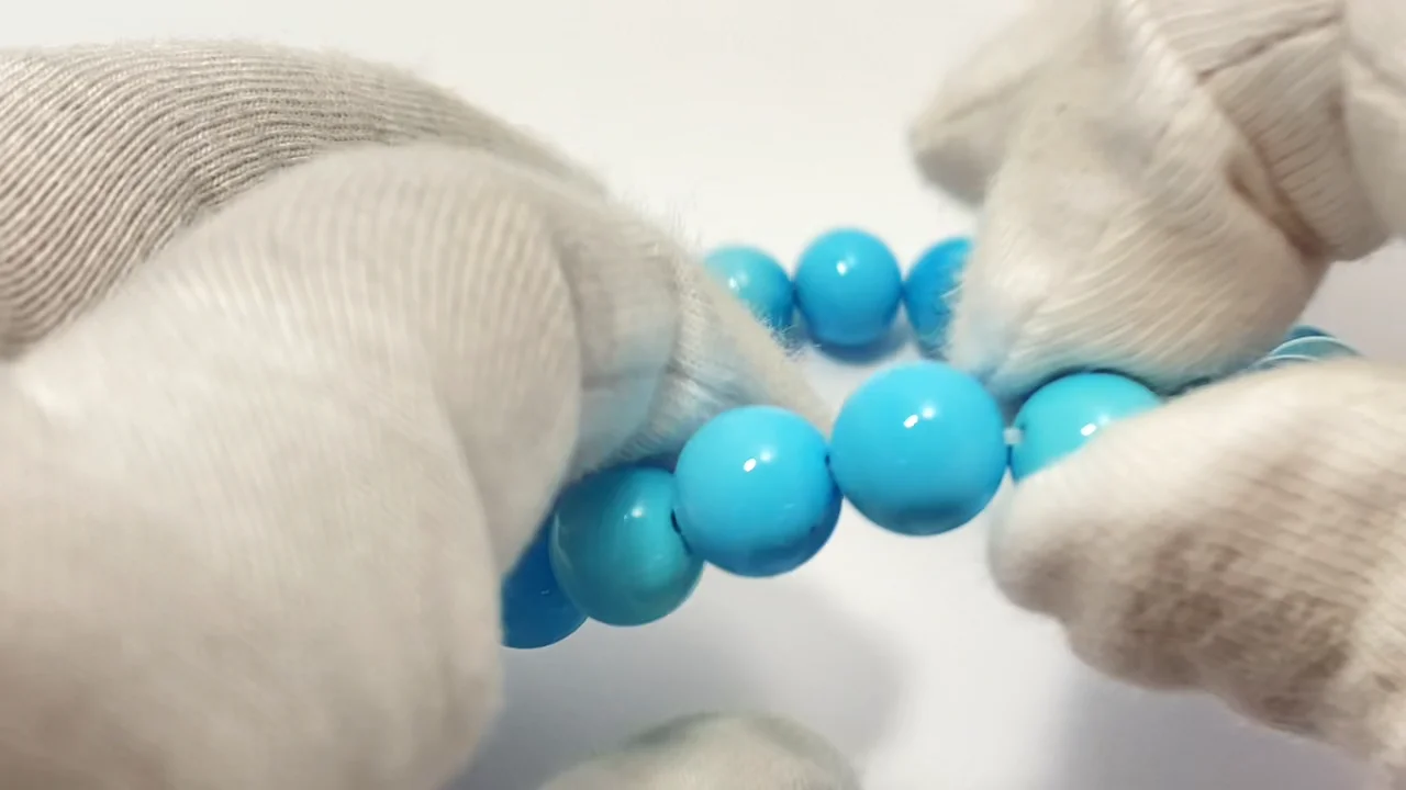 動画】【1点もの】アリゾナ産スリーピングビューティーターコイズAAAA