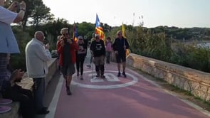 La Columna 27 d’Octubre de la Caminada per la Llibertat travessa terres empordaneses
