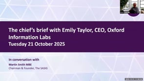 SASIG Webinar - The chief’s brief with Emily Taylor, CEO, Oxford Information Labs 2025-10-21 10:00:02