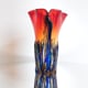 AMALFI Red tall vase with green decor video