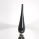 STILLA DARK 30 cm Black Murano Glass Vase – Strength, Light, and Sophistication video