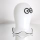 BUDDY Scultura Fantasma Vetro di Murano – Design Cartoon per Halloween Video