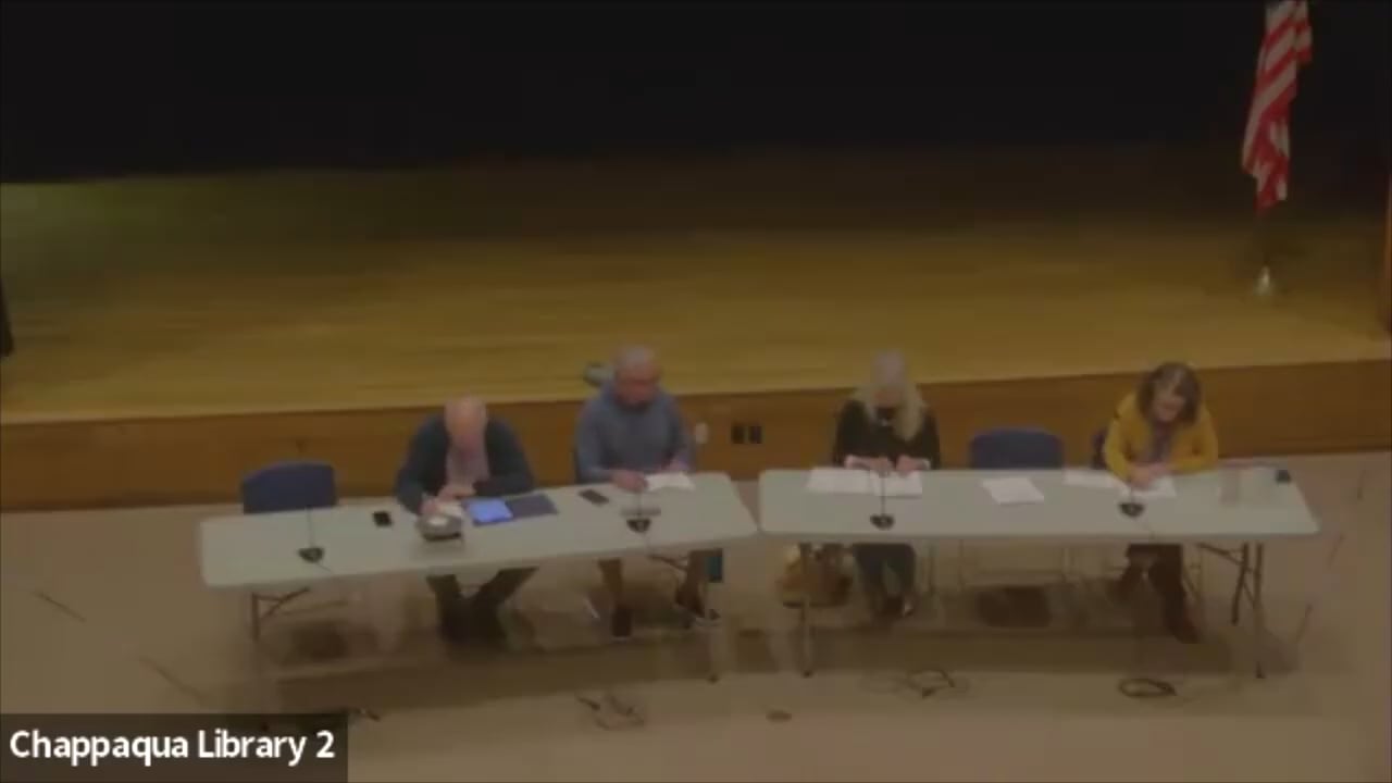 Chappaqua Library Board of Trustees Meeting 10/20/25