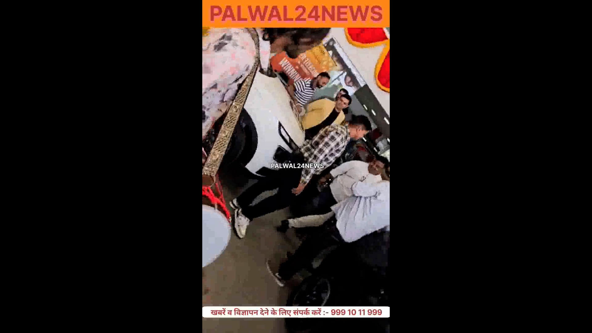 पलवल धनतेरस के दिन लकी ड्रा में जीती  हुंडई कर मोबाइल एसेसरीज बेचकर गाड़ी तक पहुंचाने का सफर असावटा गांव निवासी सुंदर 