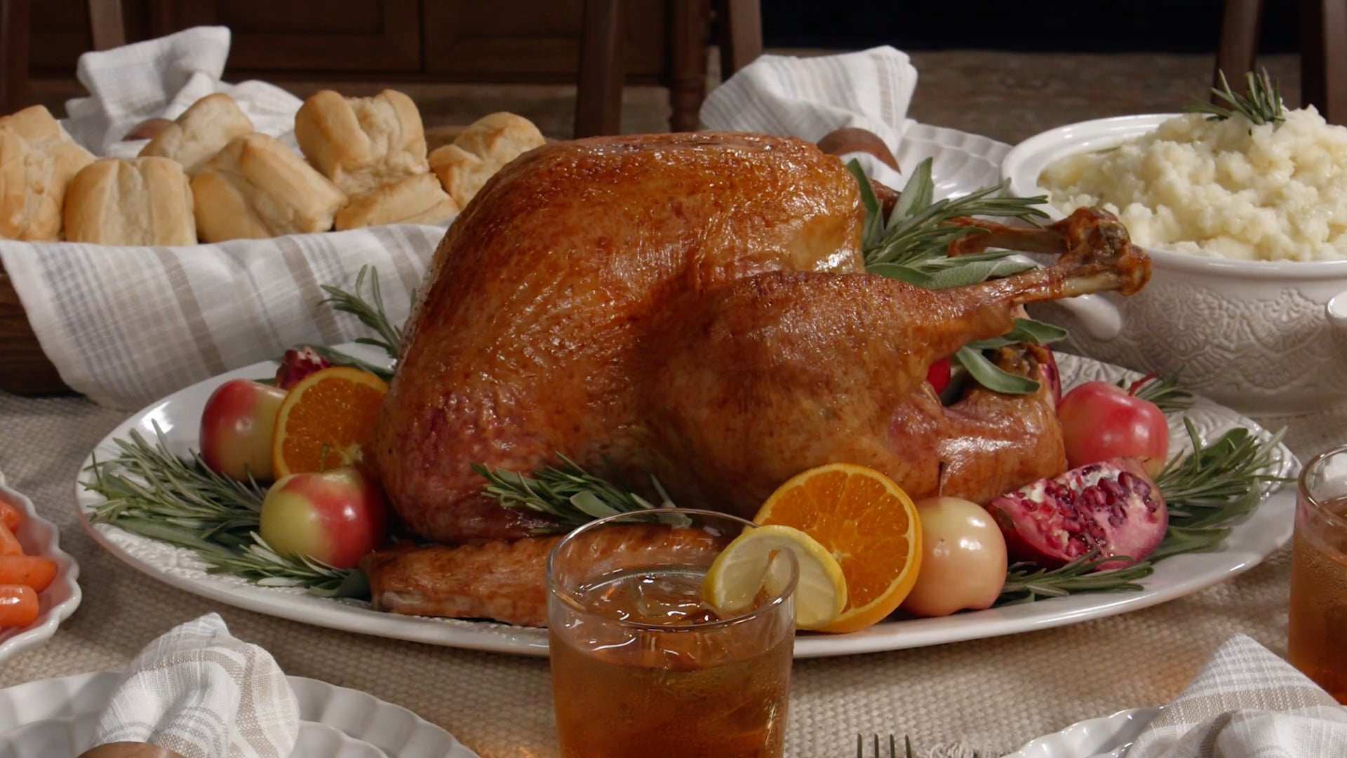 B-roll: Walmart Holiday Meal Basket