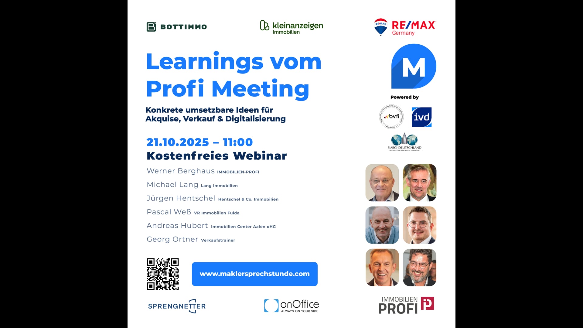 Learnings vom Profi Meeting: Konkrete umsetzbare Ideen für Akquise, Verkauf & Digitalisierung.