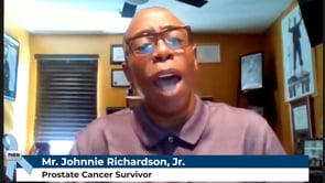 Don’t Wait — Ask for the Test: Johnnie Richardson’s Prostate Cancer Story