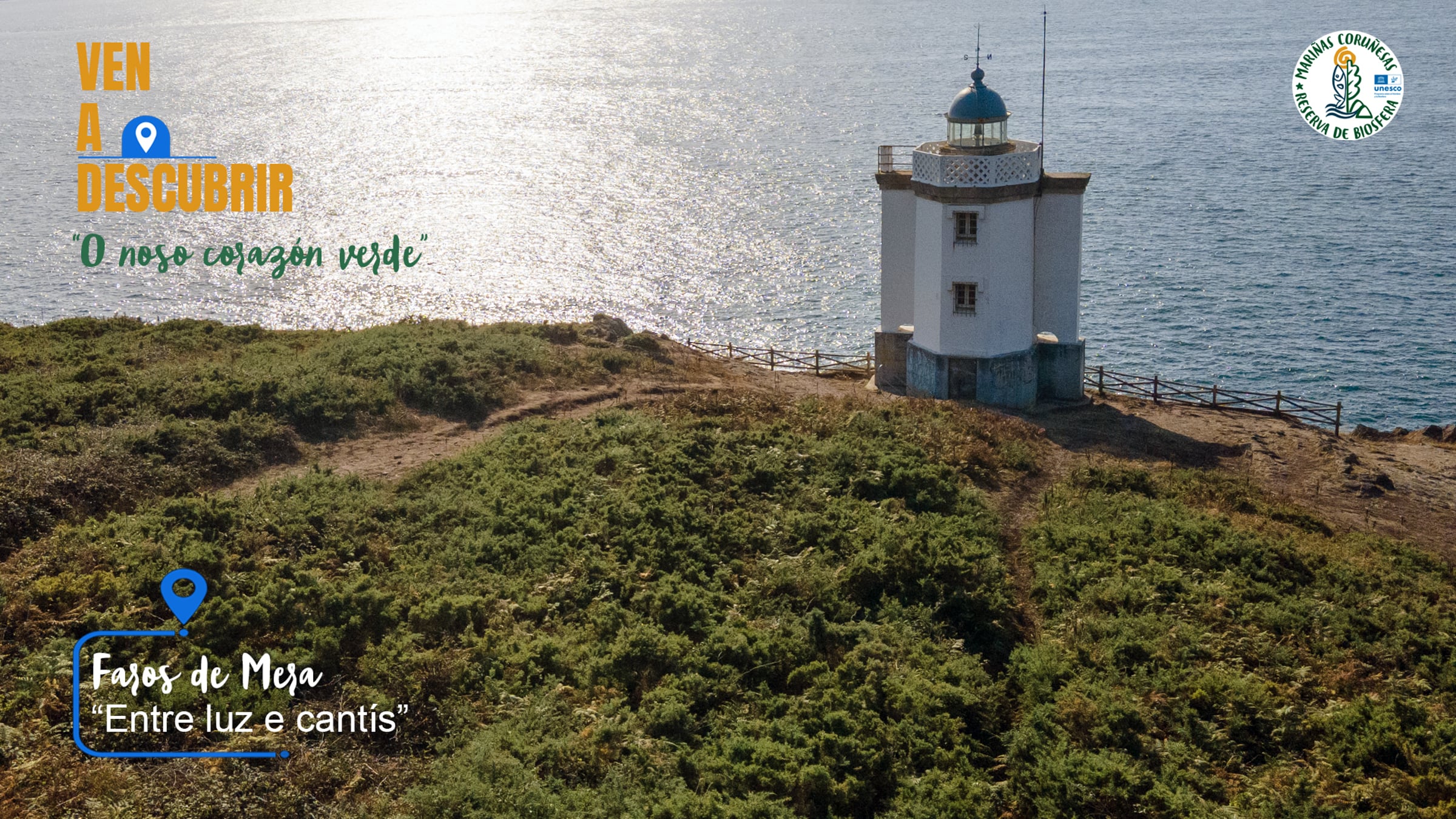 Faros de Mera “entre luz e cantís”