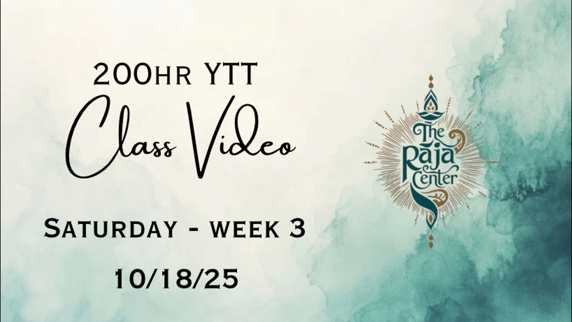 2025 200YTT 10/18/25