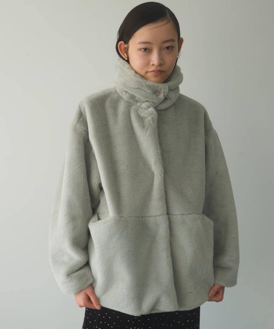 アパートバイローリーズ　e/rm ファージャケット ファージャケット（その他アウター）｜e/rm（イーアールエム）の