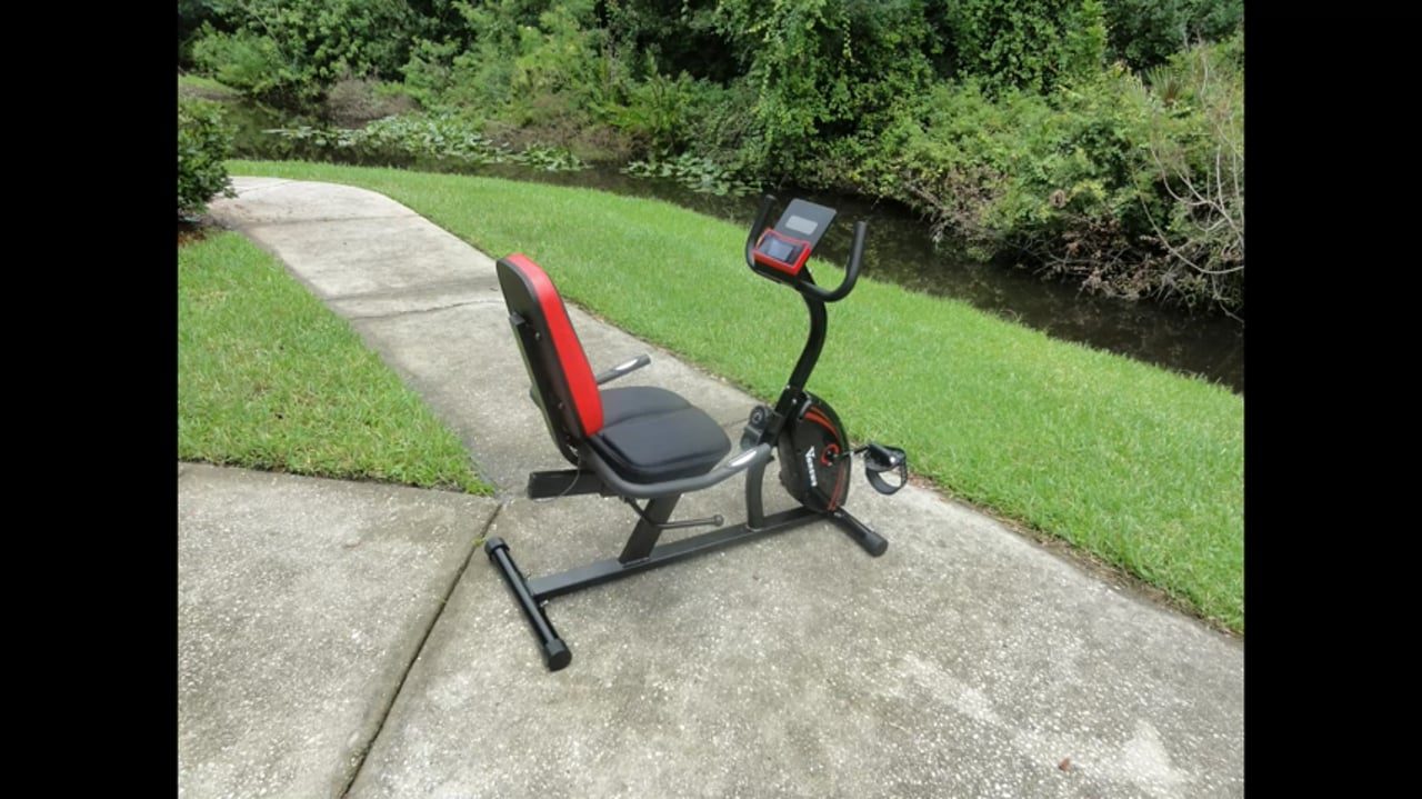 Vanswe RB407 recumbent bike for seniors