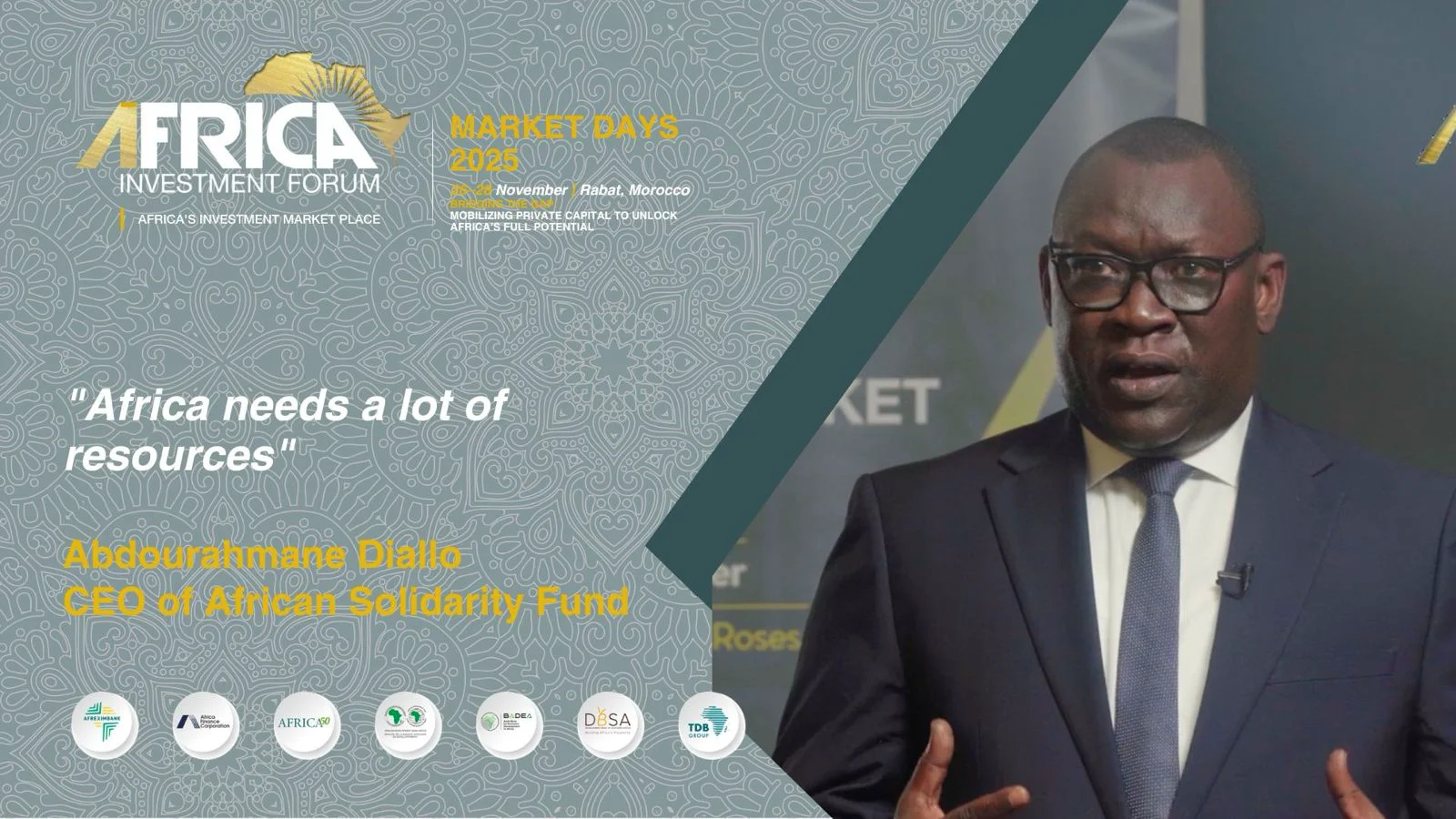 Africa Investment Forum: 
