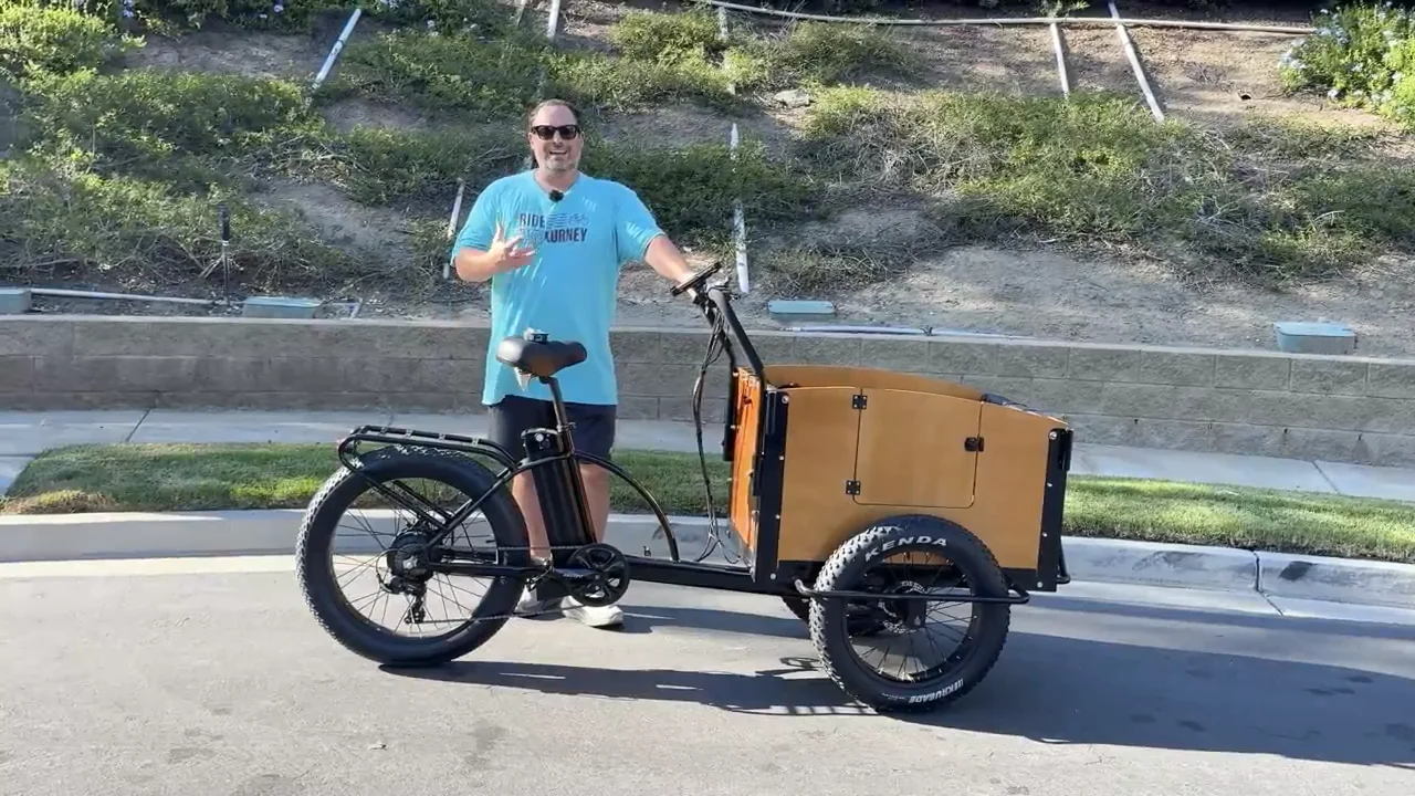 EVRYjourney Family Cargo ETrike 1000w