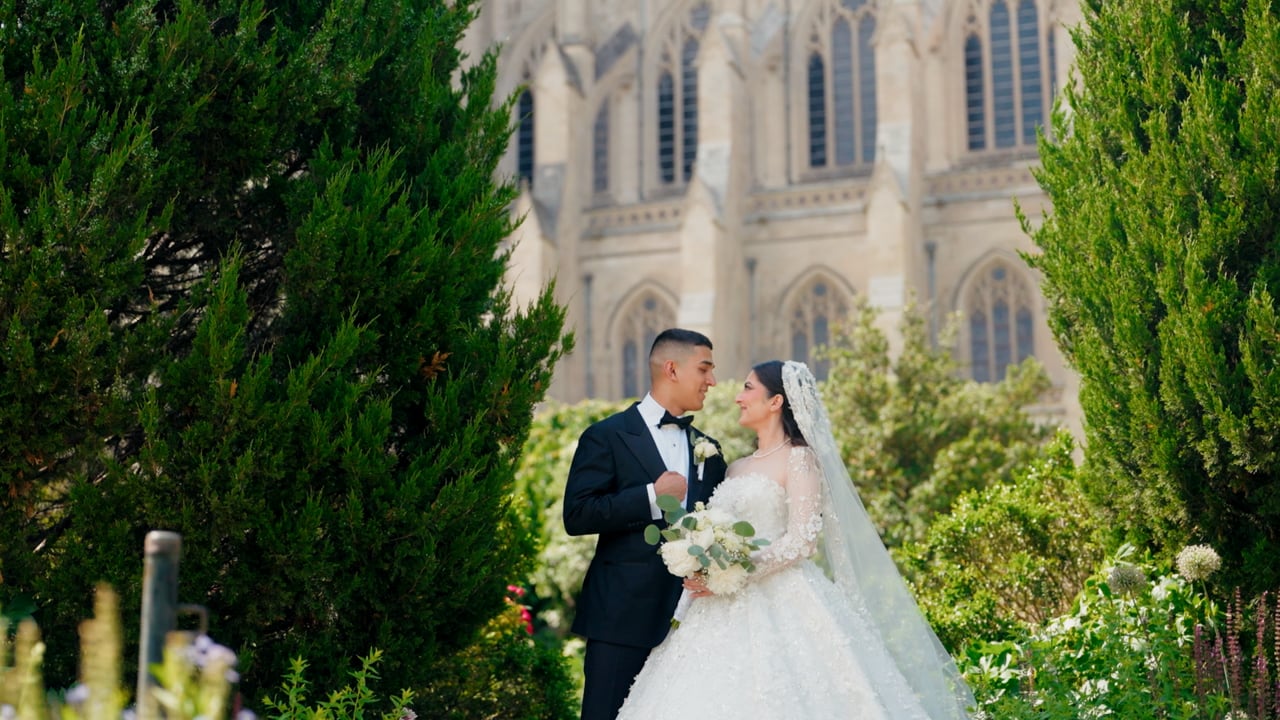 Medina and Yousef pre-wedding portrait film by Derek Lamar Films