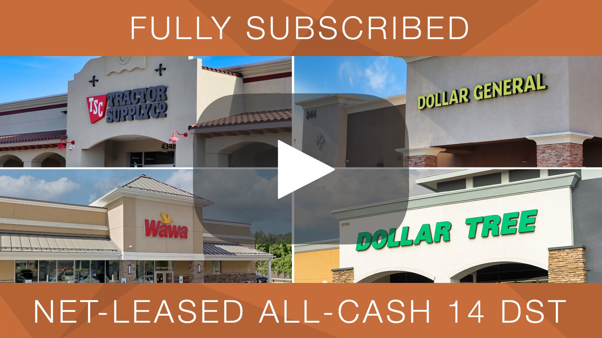 All-Cash 14 DST Fully Subscribed