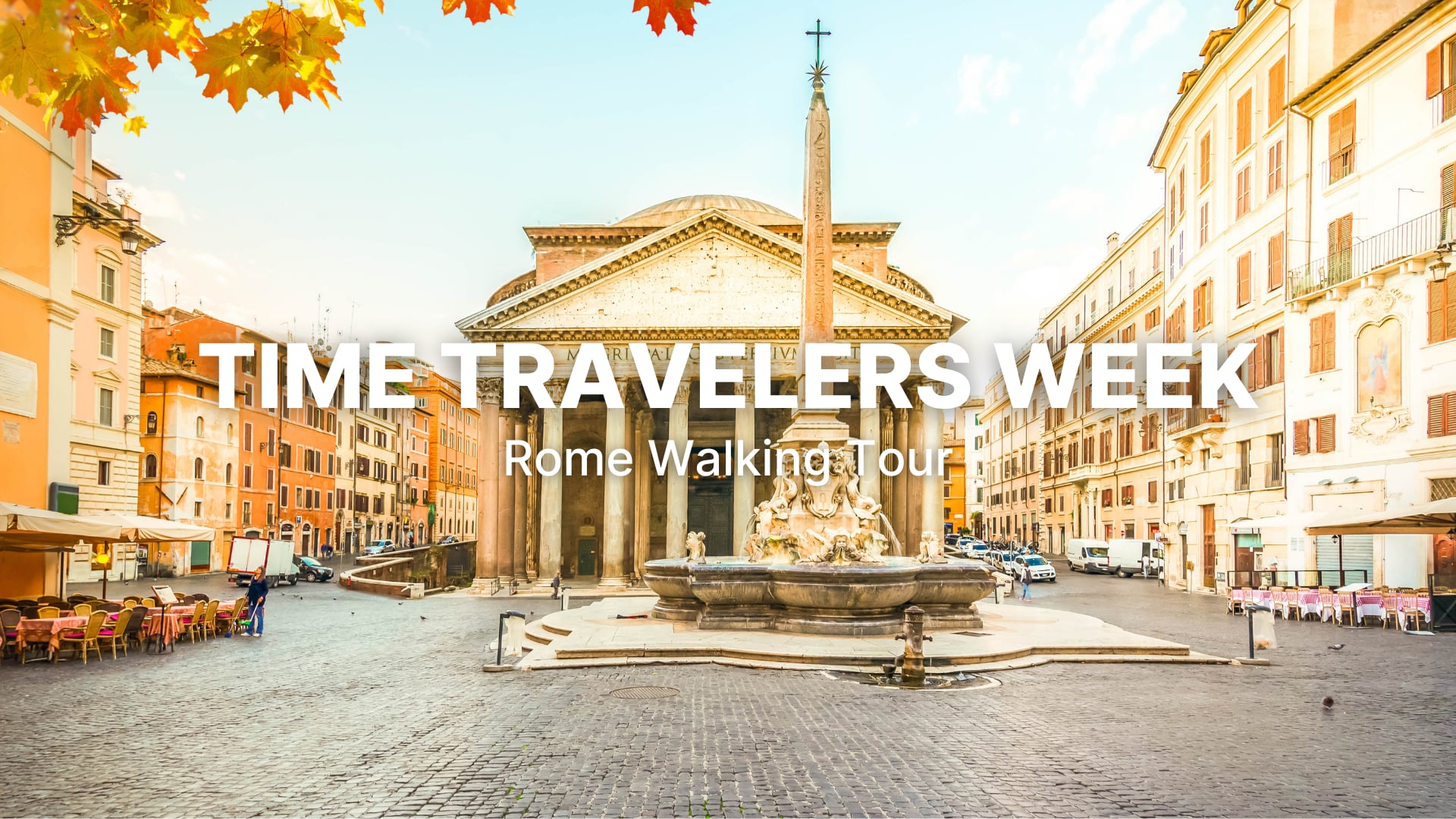 Time Travel Week| Rome Walking Tour with Anna Piperato | Videos ...