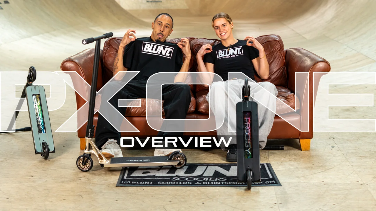 Blunt Prodigy X One Street Black Stunt Scooter - ATBShop.co.uk