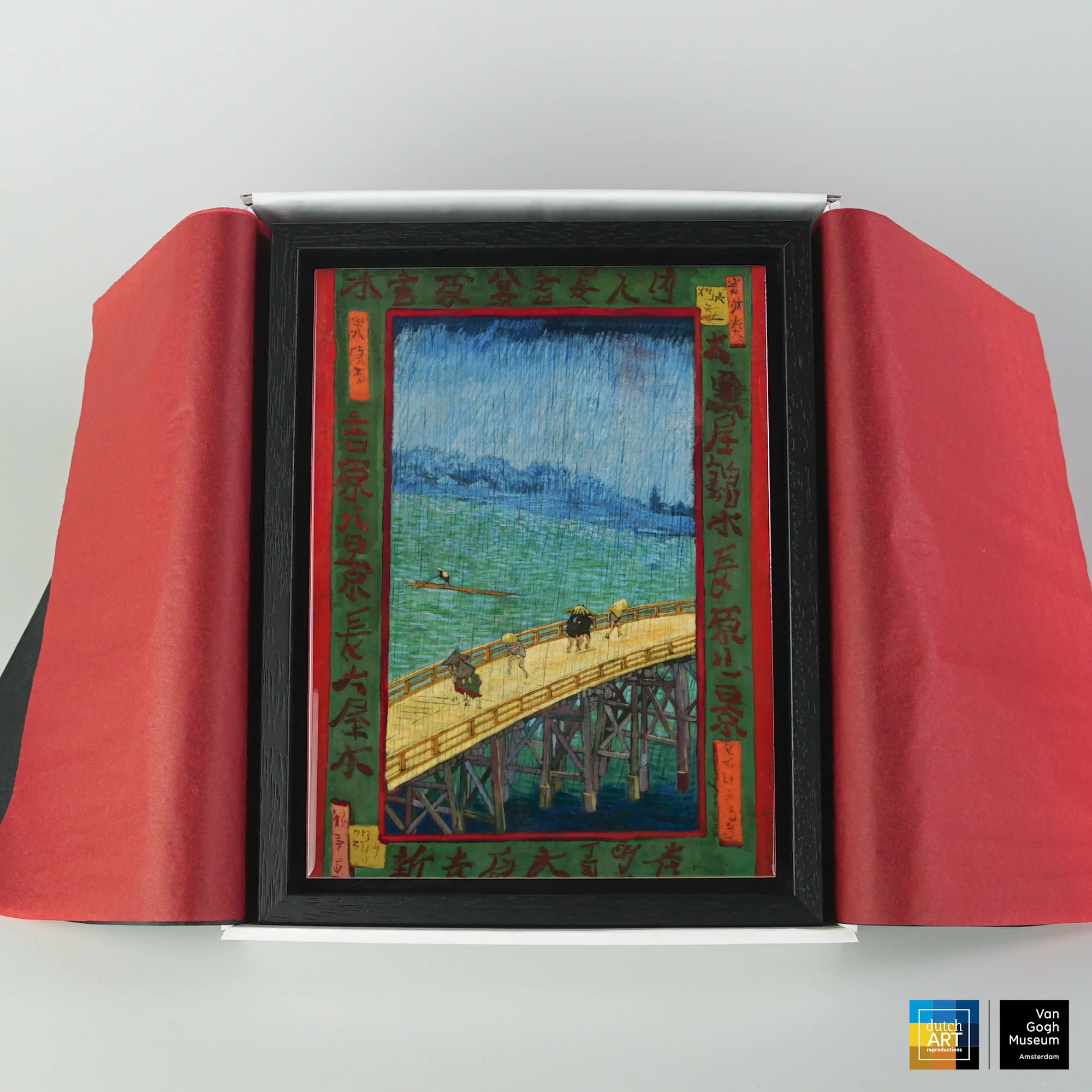 VINCENT VAN GOGH 橋と水辺の画レプリカ VINCENT VAN GOGH 橋と水辺の画レプリカ VINCENT VAN GOGH 橋と水辺の