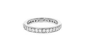 1.00 ct. t.w. Lab-Grown Diamond Eternity Band in Sterling Silver