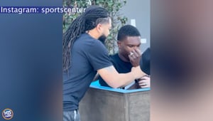 Travis Hunter Baptised