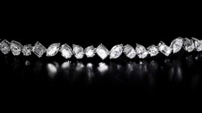 5.00 ct. t.w. Multi-Shaped Lab-Grown Diamond Bracelet in 14kt White Gold