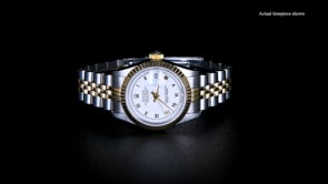 Pre-Owned Rolex Datejust Womens 26mm Automatic Stainless Steel and 18kt Yellow Gold Watch