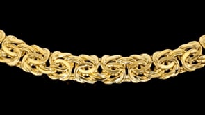 18kt Yellow Gold Byzantine Bracelet