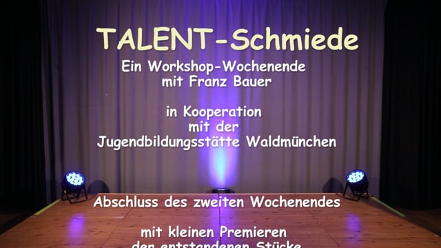 Talent-Schmiede Abschluss-Auftritt