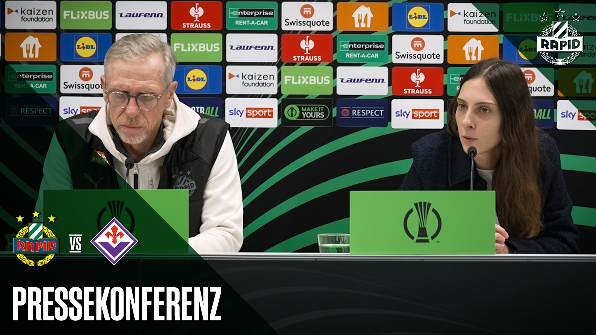 Pressekonferenz nach dem Spiel gegen Fiorentina