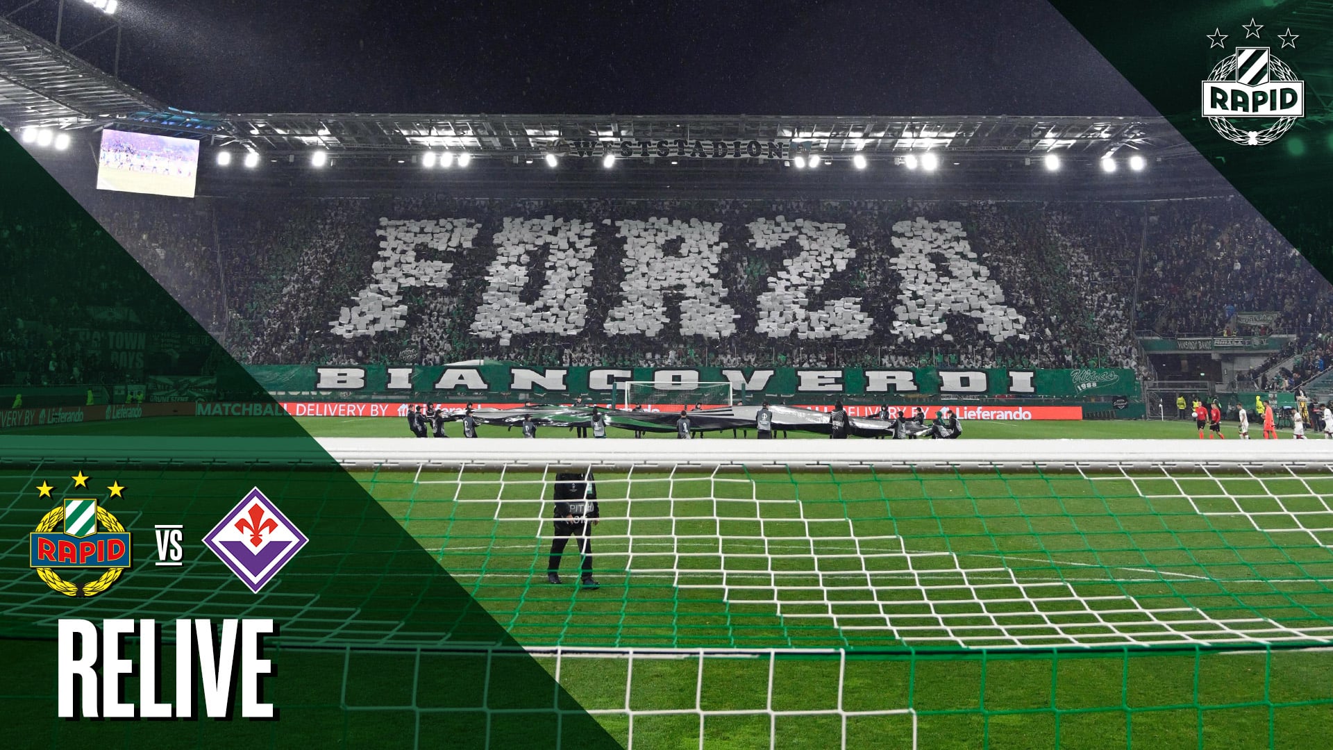 Relive: SK Rapid – ACF Fiorentina | 23.10.2025 | 1. Halbzeit