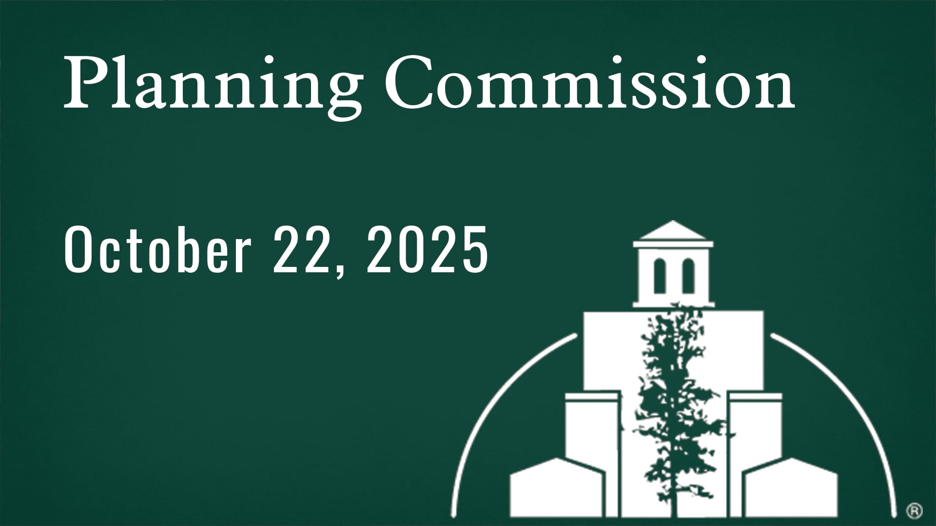 Planning Commission October 2025